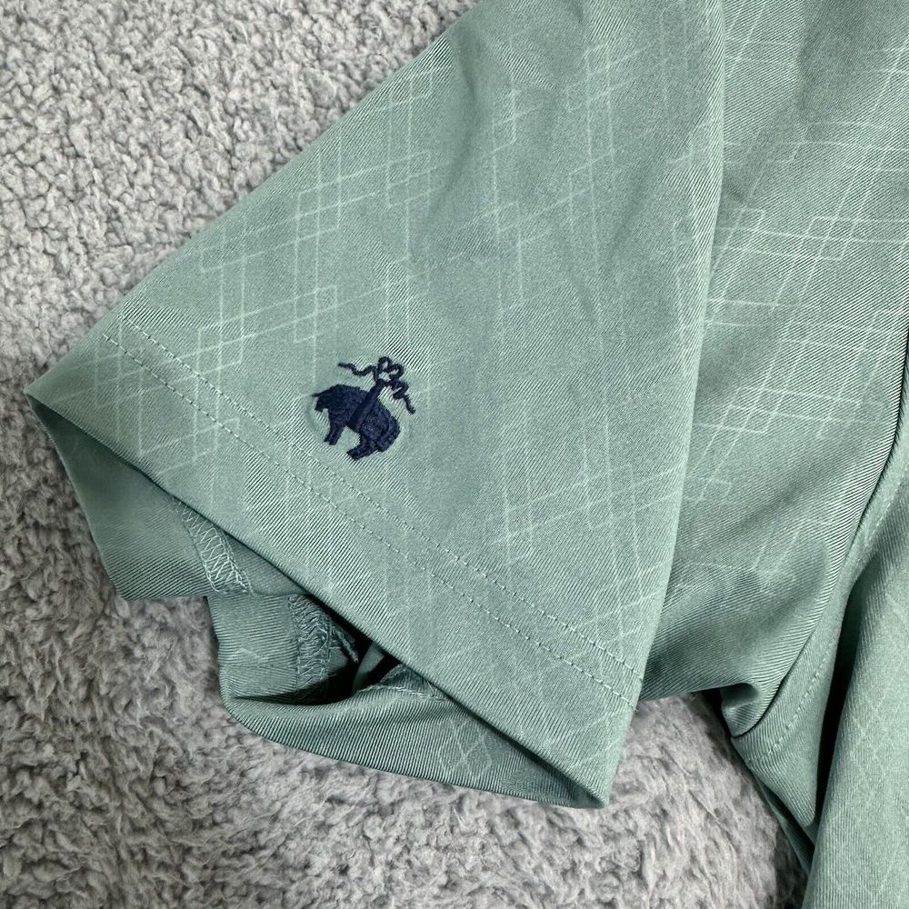 Brooks Brothers Polyester Performance Short Sleeve Golf Polo Shirt‎ XL - Picture 6 of 9